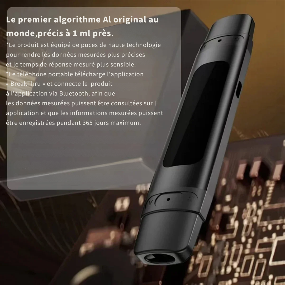 Spiromètre Bluetooth Sportif