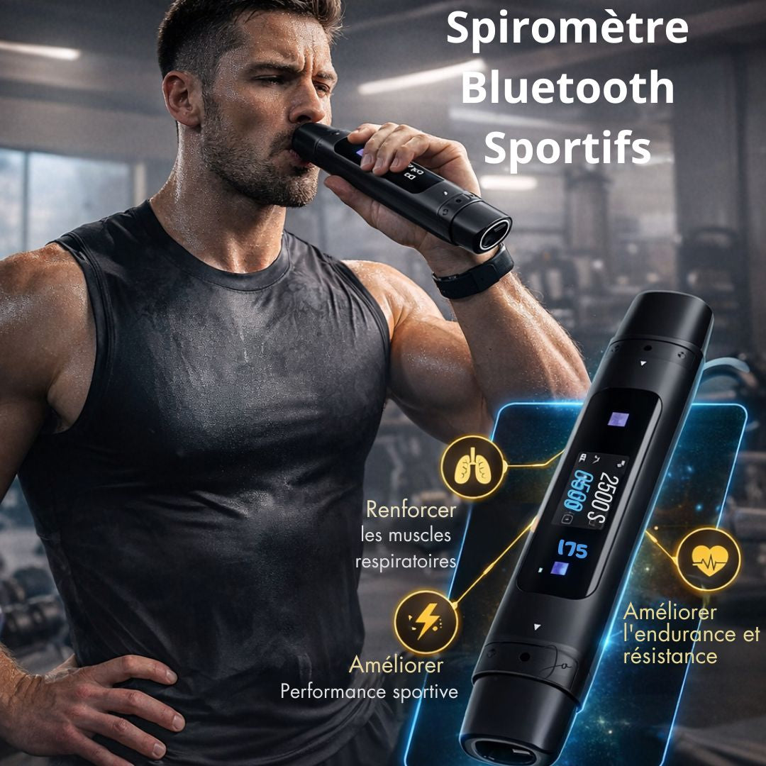 Spiromètre Bluetooth Sportif