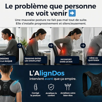 AlignDos – Sangle de Maintien pour le Dos | FitzZent