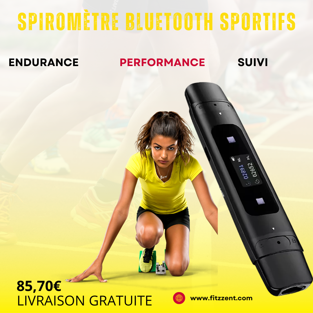 Spiromètre Bluetooth Sportif