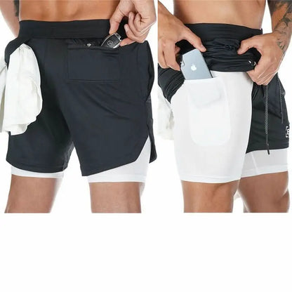 FlexShort™ | Short Sport 2-en-1 Homme
