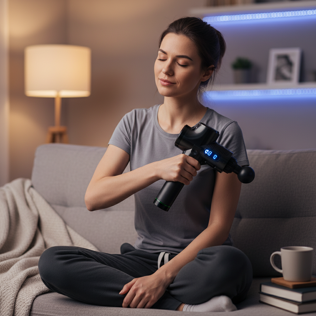 FLEXIRELAX Pistolet de Massage Musculaire - Récupération Sportive