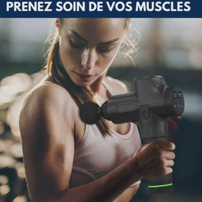 FLEXIRELAX Pistolet de Massage Musculaire - Récupération Sportive