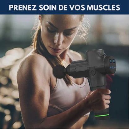 FLEXIRELAX Pistolet de Massage Musculaire - Récupération Sportive